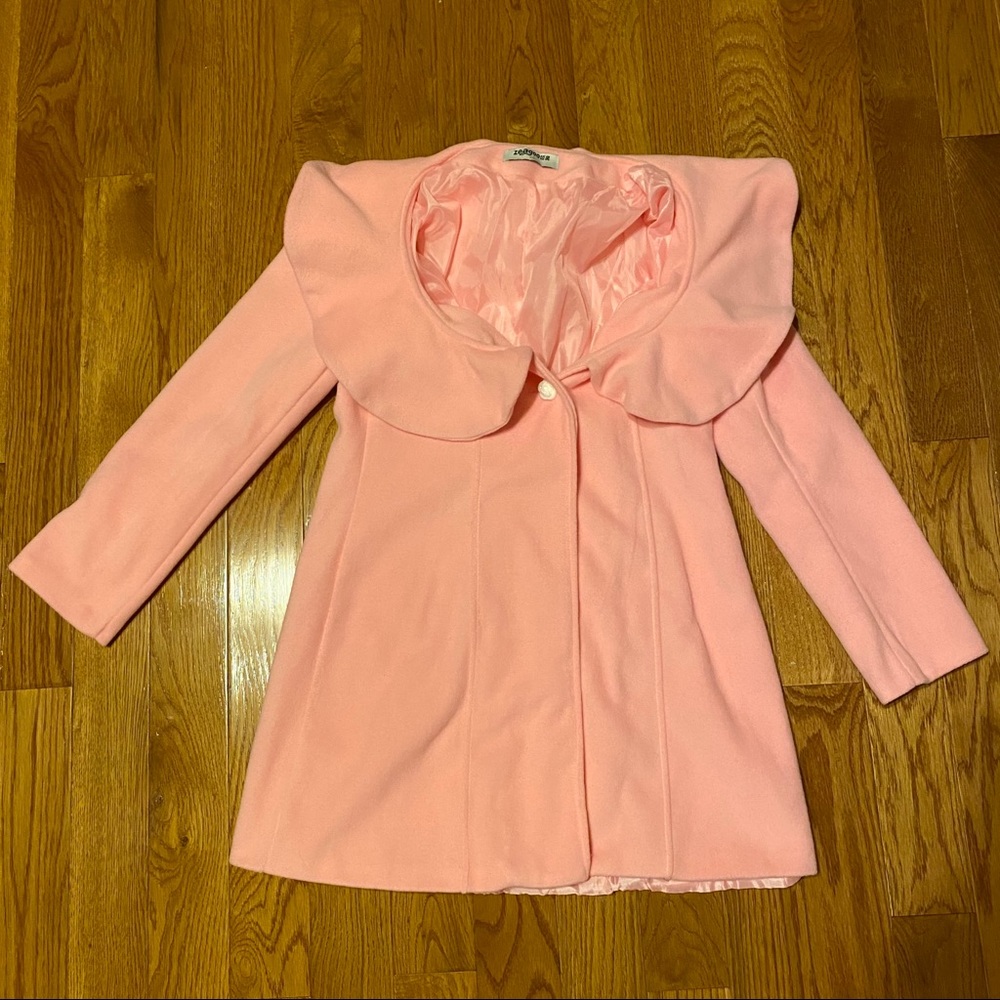 Pink Trench Coat